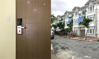 Lắp khóa thẻ từ Adel 1800 tại khu chung cư Hoàng Huy Hải Phòng