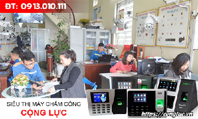 Bán Thiết Bị Máy Chấm Công Vân Tay Giá Rẻ - Miễn Phí Lắp Đặt Tại Hải Phòng