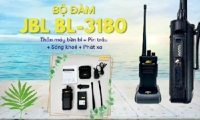 Bán máy bộ đàm cầm tay JBL BL-3180 chính hãng giá rẻ nhất Hải Phòng