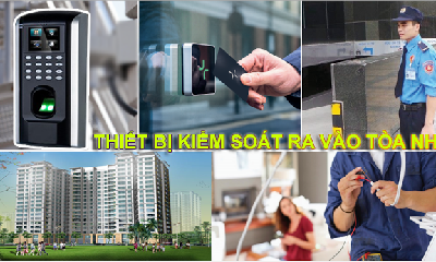 Cung cấp thiết bị kiểm soát ra vào tòa nhà chính hãng