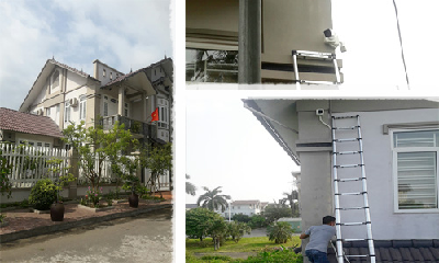 Lắp Đặt Camera Tại Biệt Thự Gia Đình Anh Hiếu, Khu Anh Dũng Dương Kinh Hải Phòng