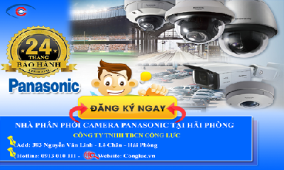 Công ty phân phối camera quan sát Panasonic chính hãng tại Hải Phòng