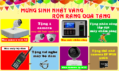 ĐẠI TIỆC KHUYẾN MẠI MỪNG SINH NHẬT CỘNG LỰC TRÒN 6 TUỔI