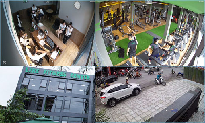 Lắp Camera Quan Sát Tại Trung Tâm Like Fitness Center 231 Tô Hiệu, Lê Chân, Hải Phòng
