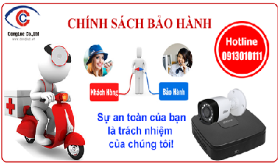 CHÍNH SÁCH BẢO HÀNH CAMERA QUAN SÁT TẠI CỘNG LỰC