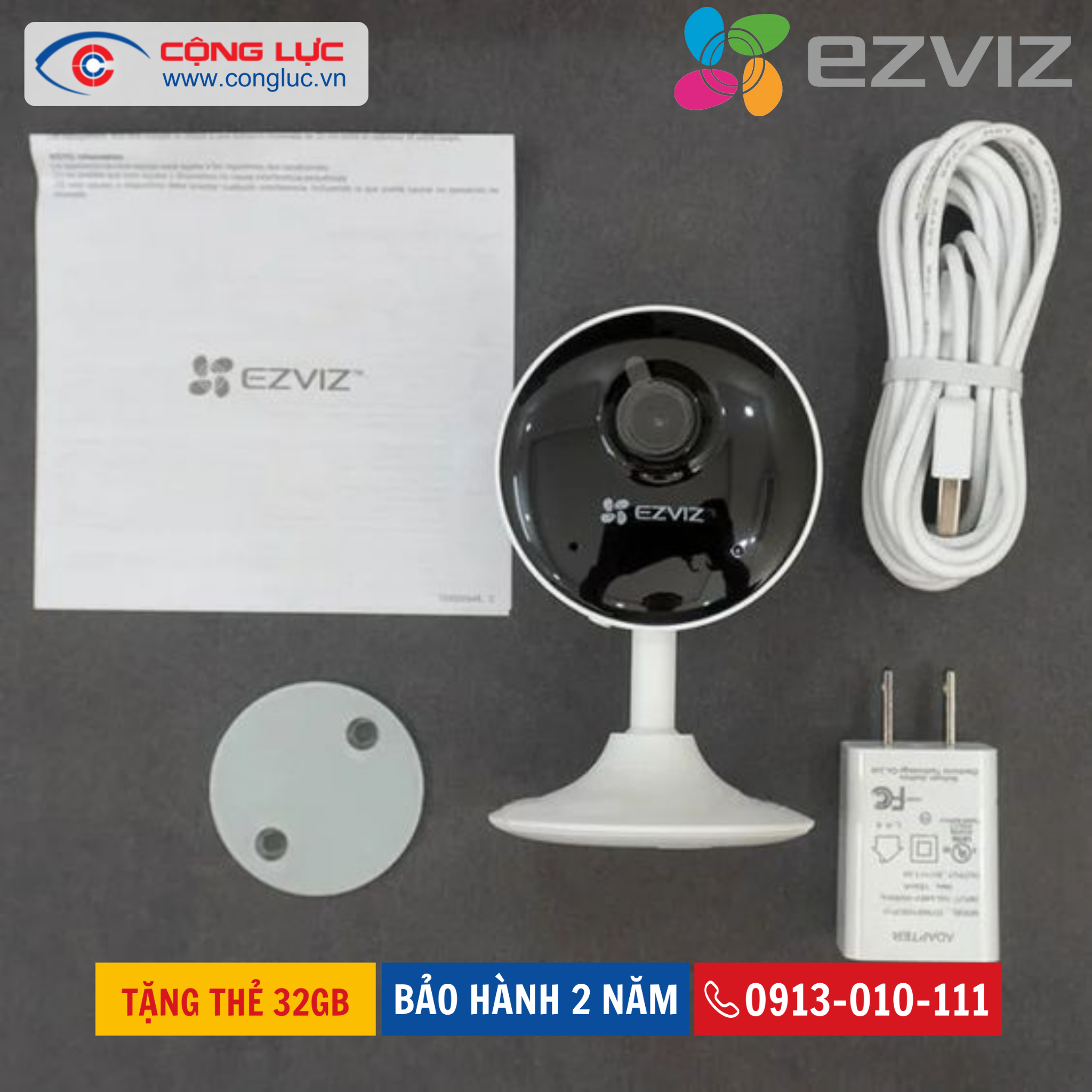 Camera Wifi Ezviz C1C-B 2MP