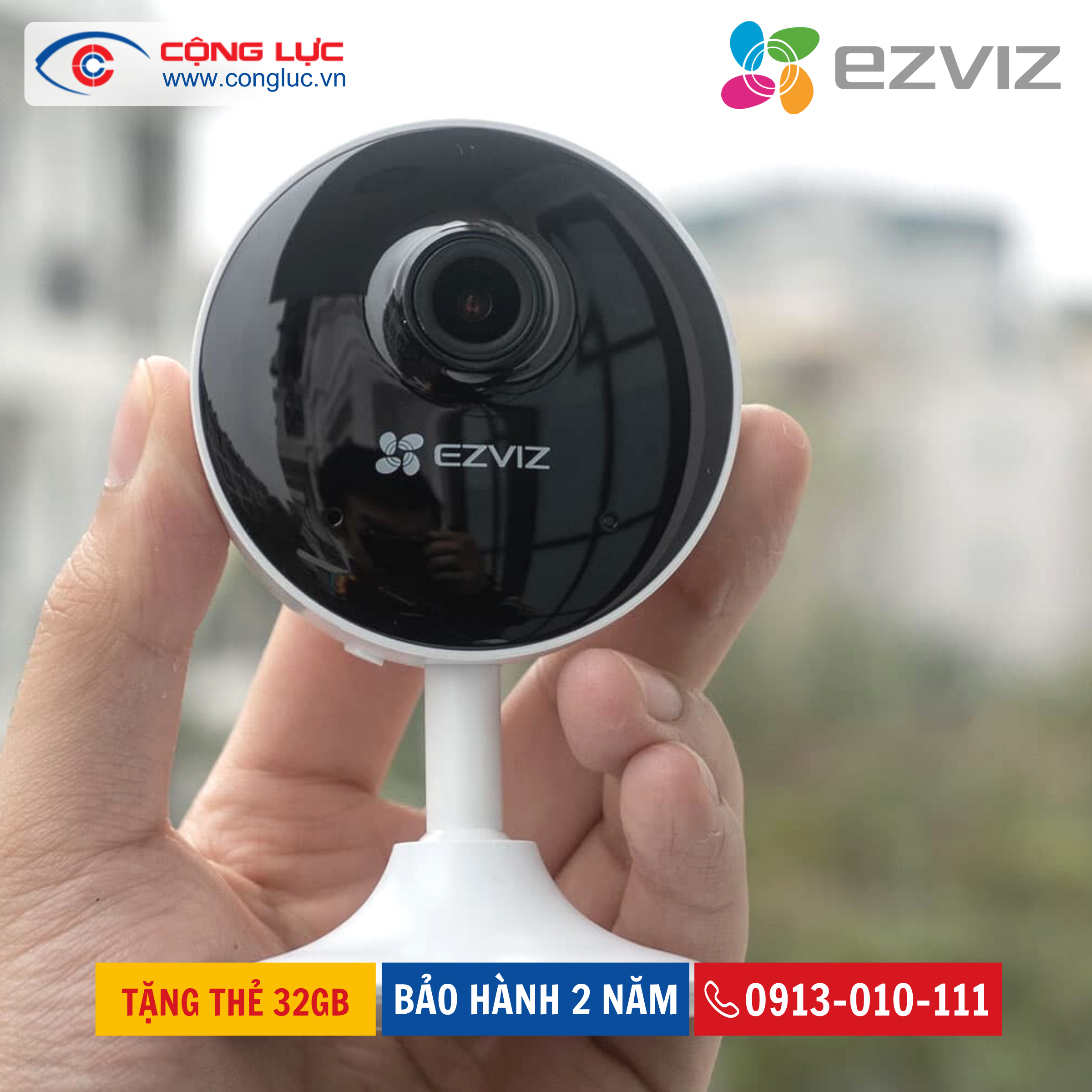 Camera Wifi Ezviz C1C-B 2MP