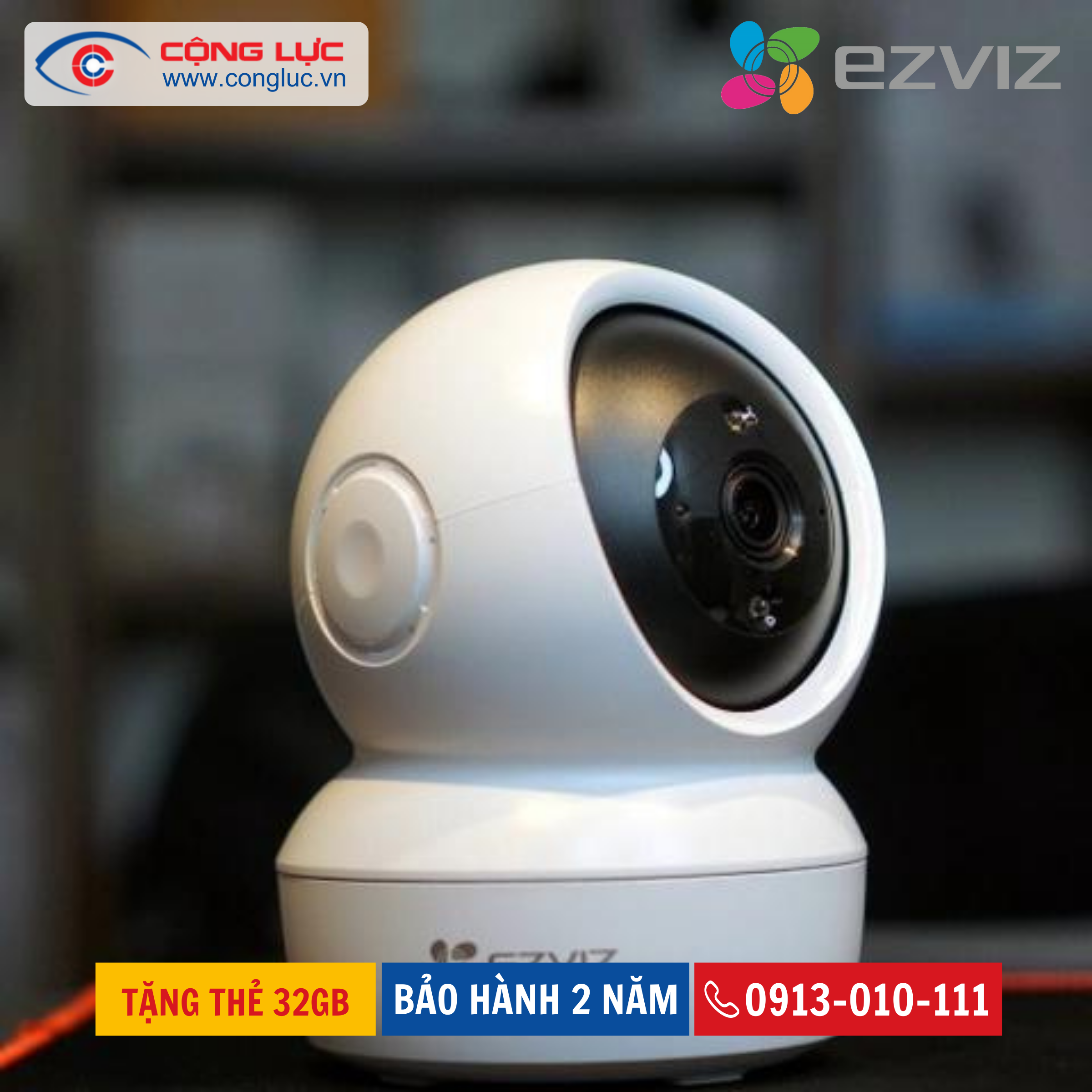 Camera Wifi Ezviz CS-C6N 2MP