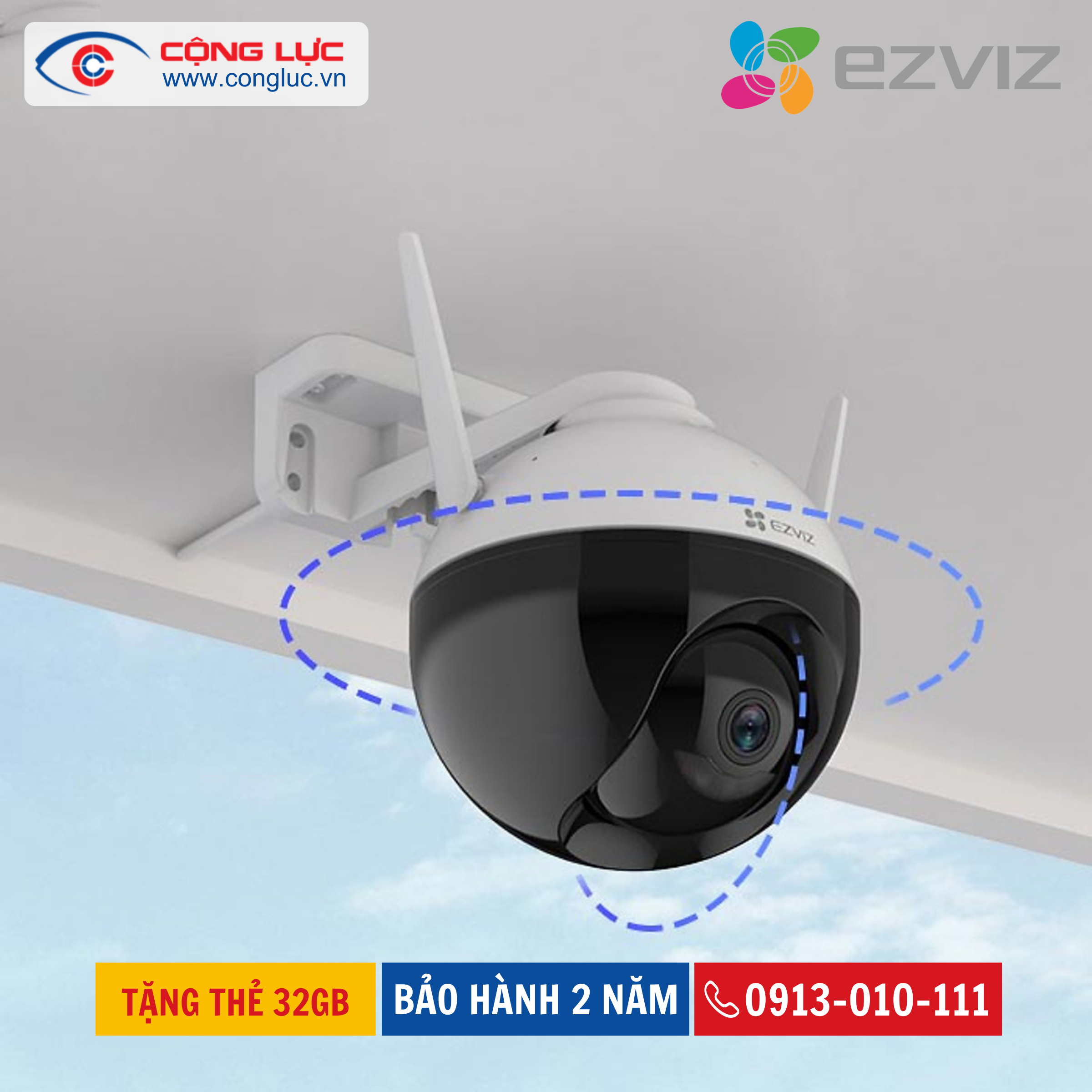 Camera Wifi Ezviz C8W 4MP