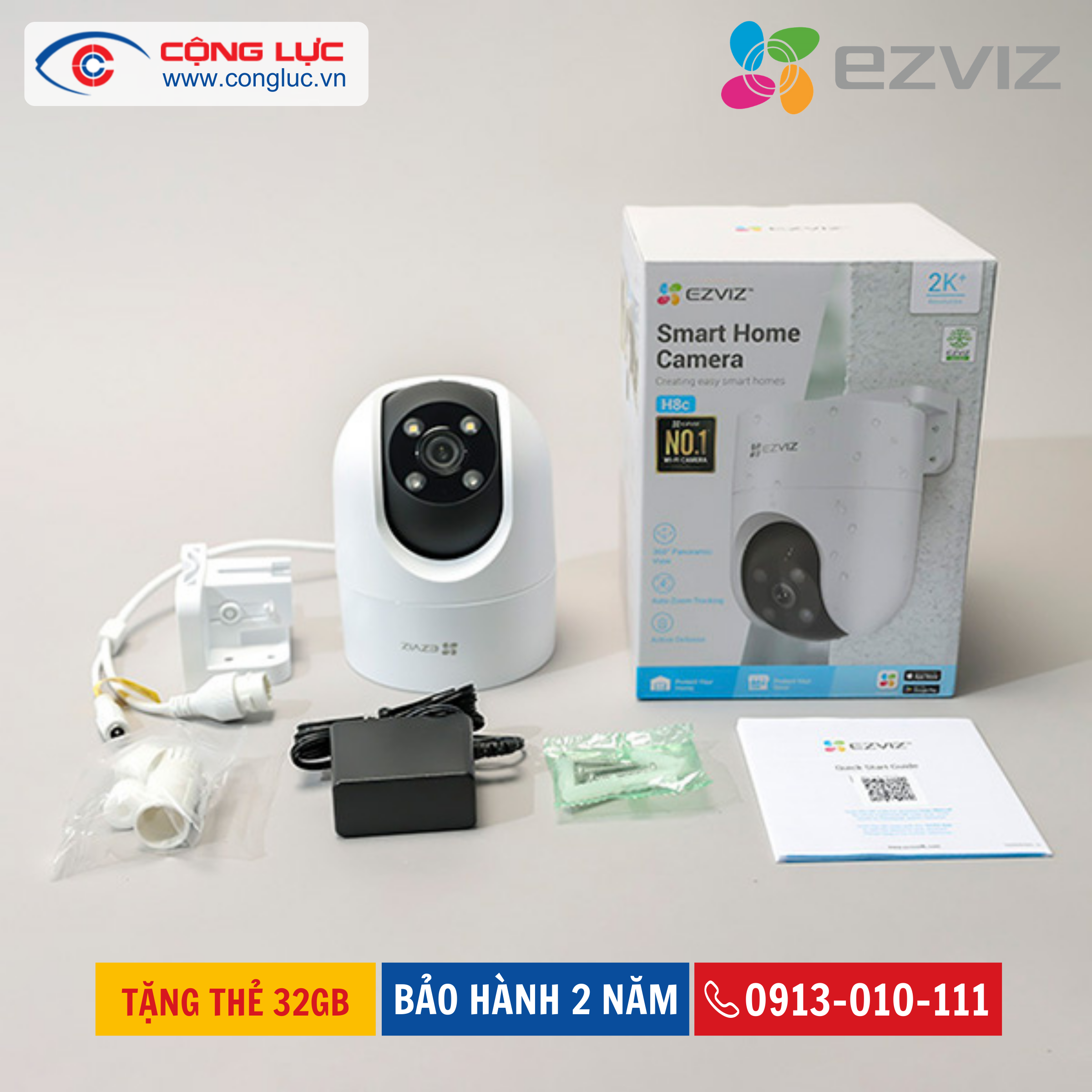 Camera Wifi Ezviz H8C 2MP