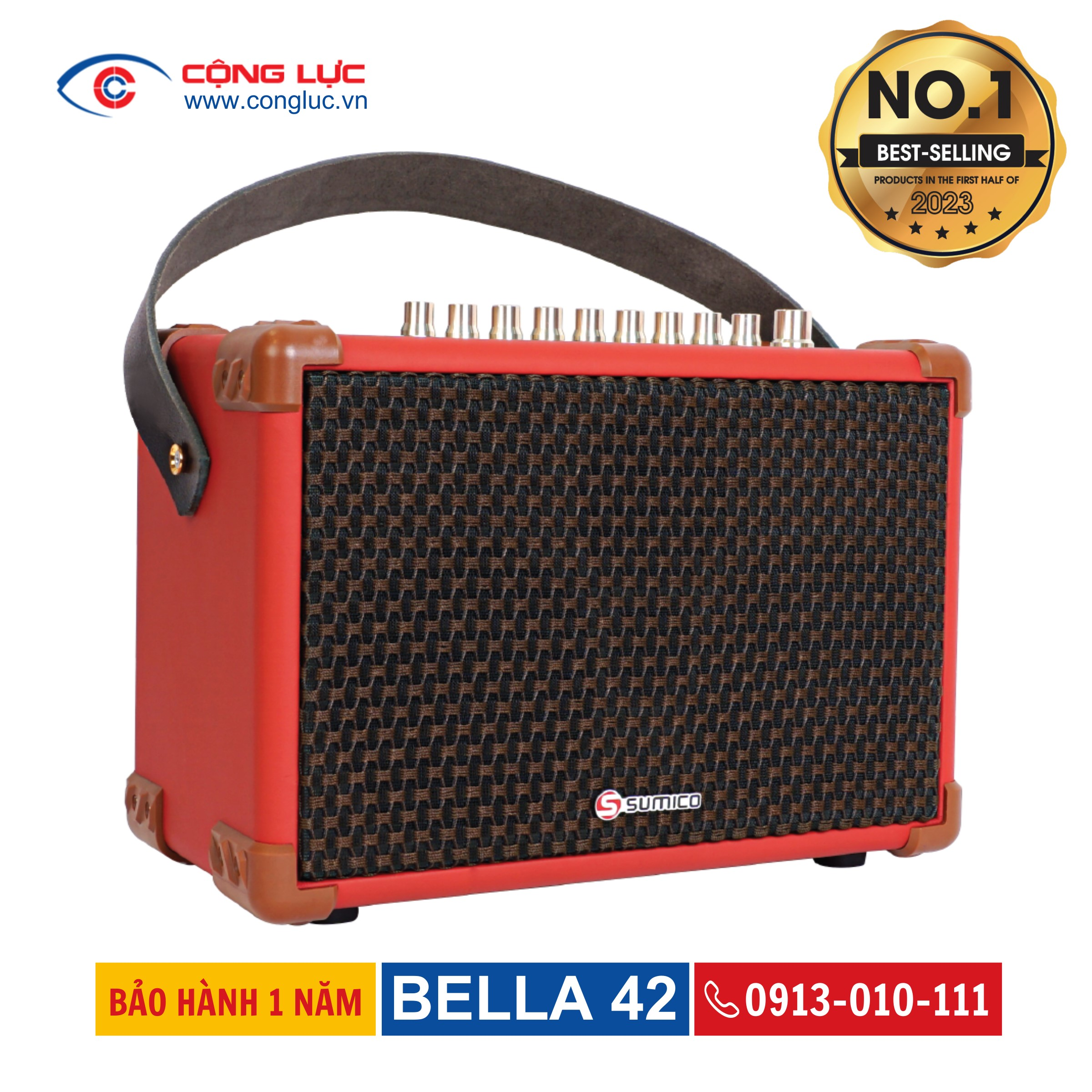 Loa Karaoke Di Động Sumico Bella 42