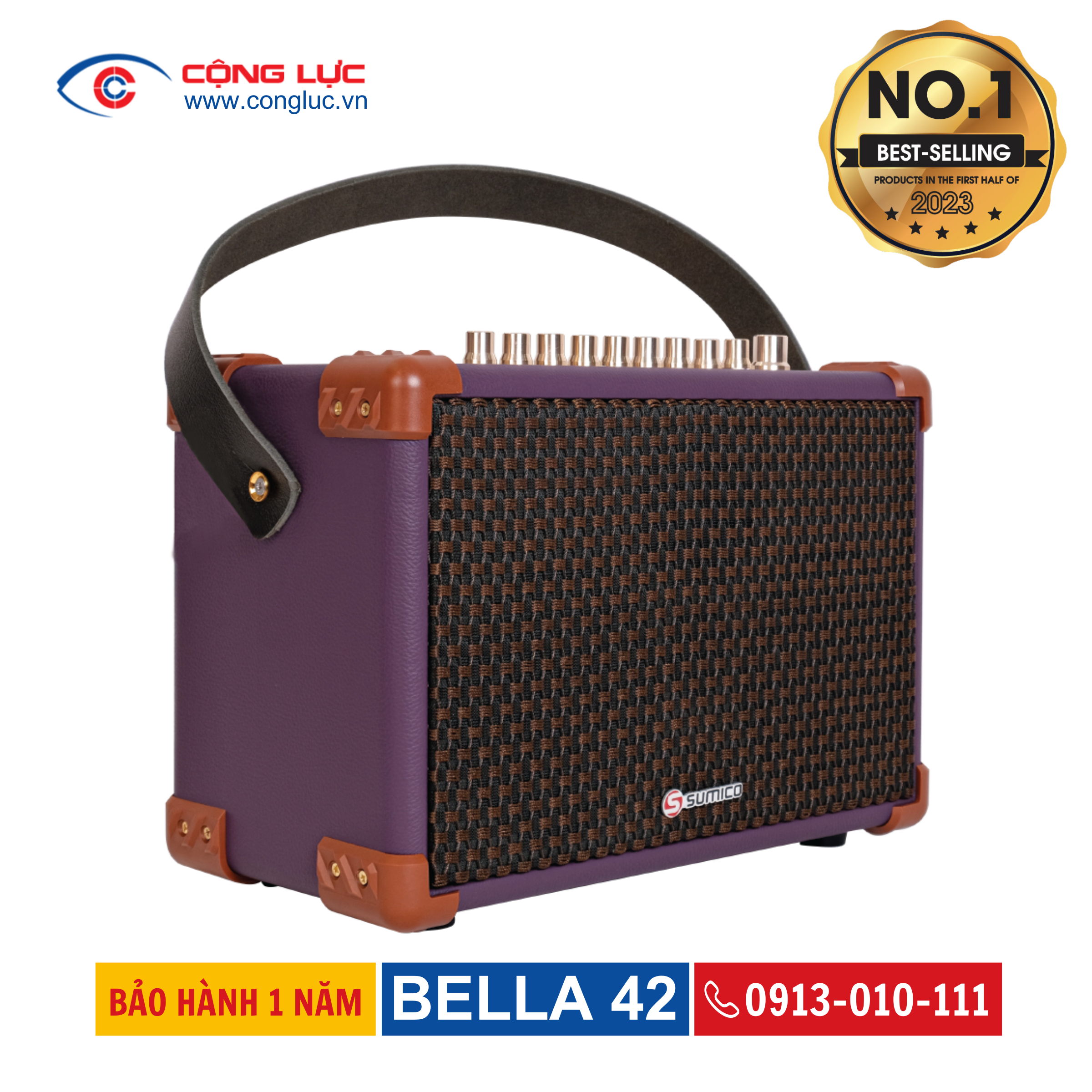 Loa Karaoke Di Động Sumico Bella 42