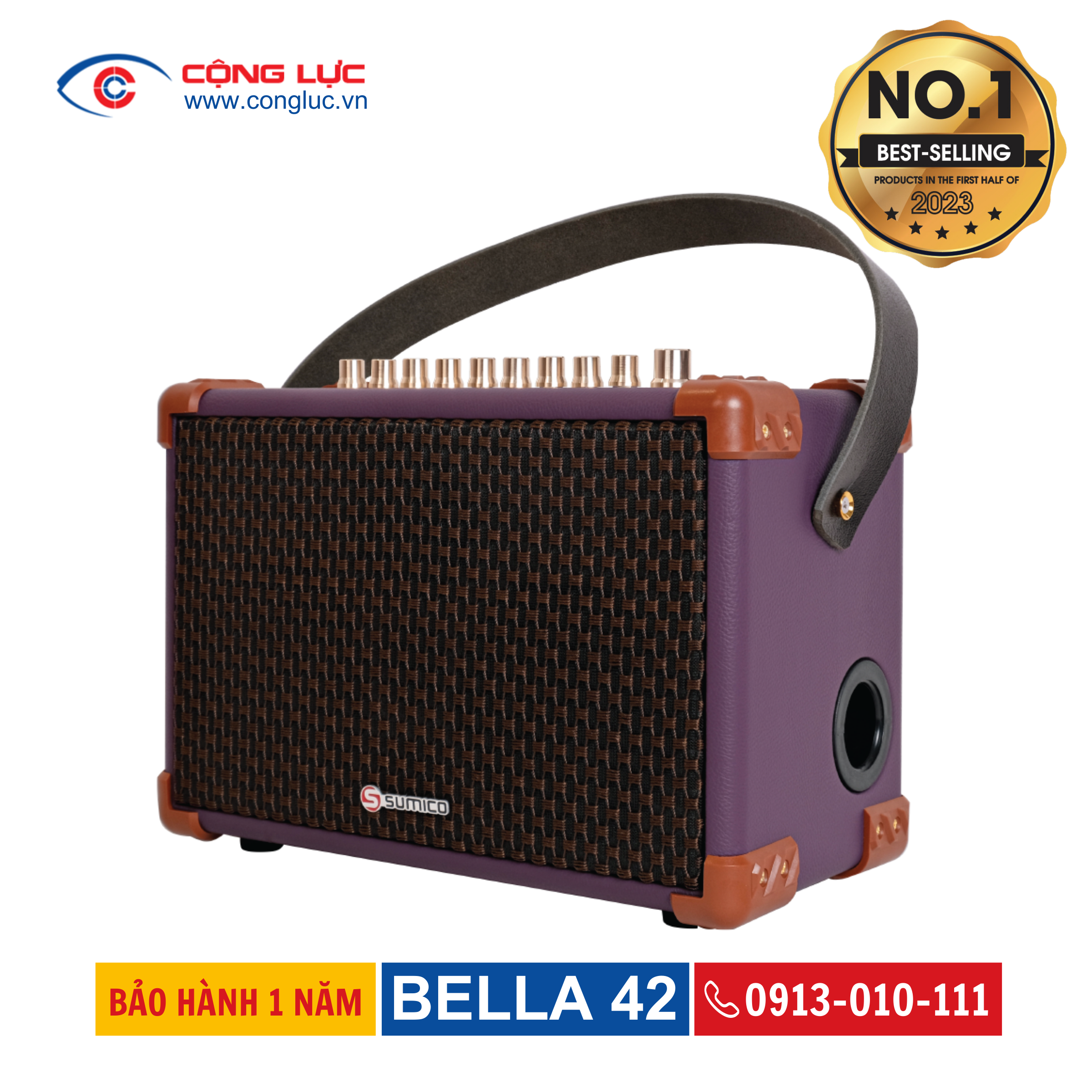 Loa Karaoke Di Động Sumico Bella 42
