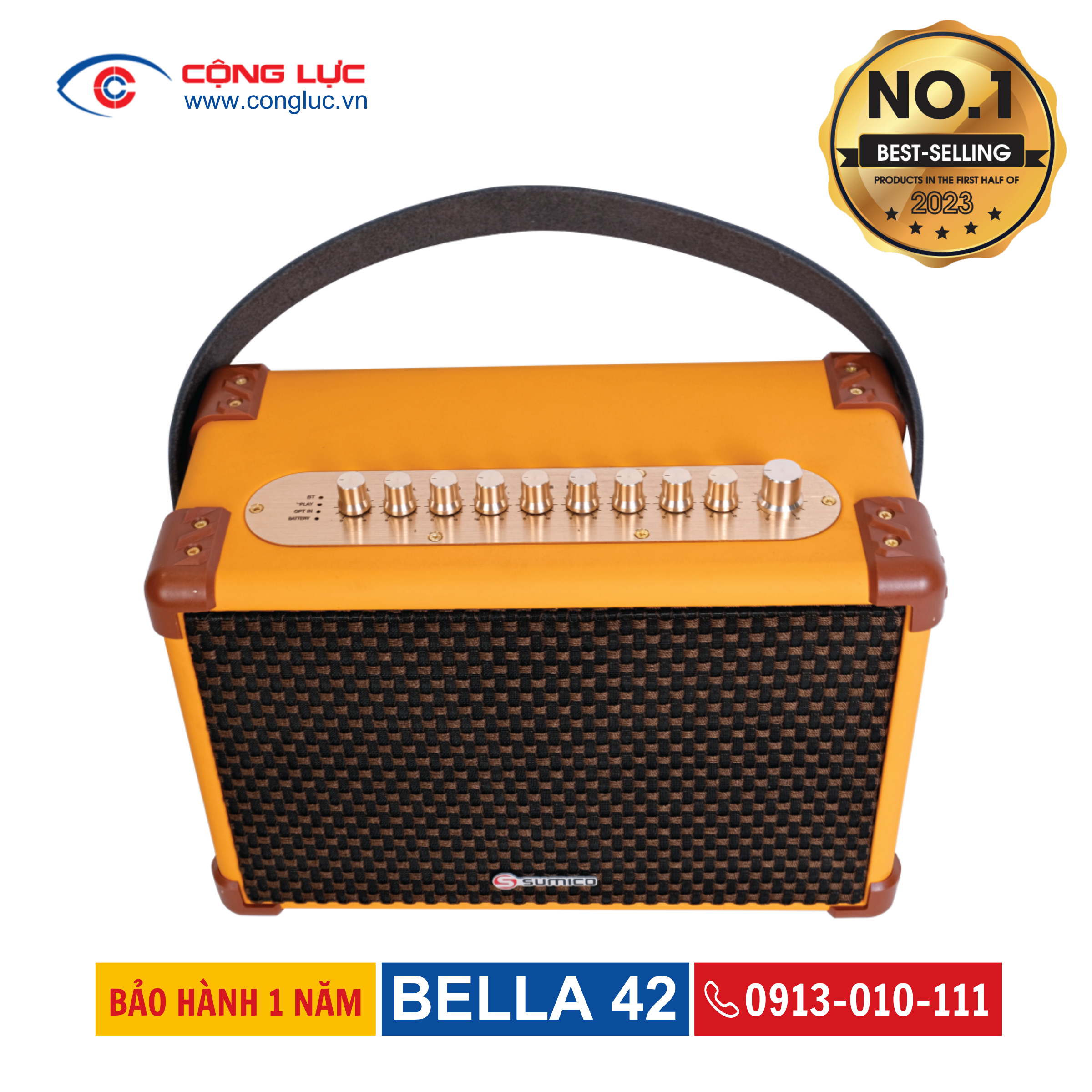 Loa Karaoke Di Động Sumico Bella 42
