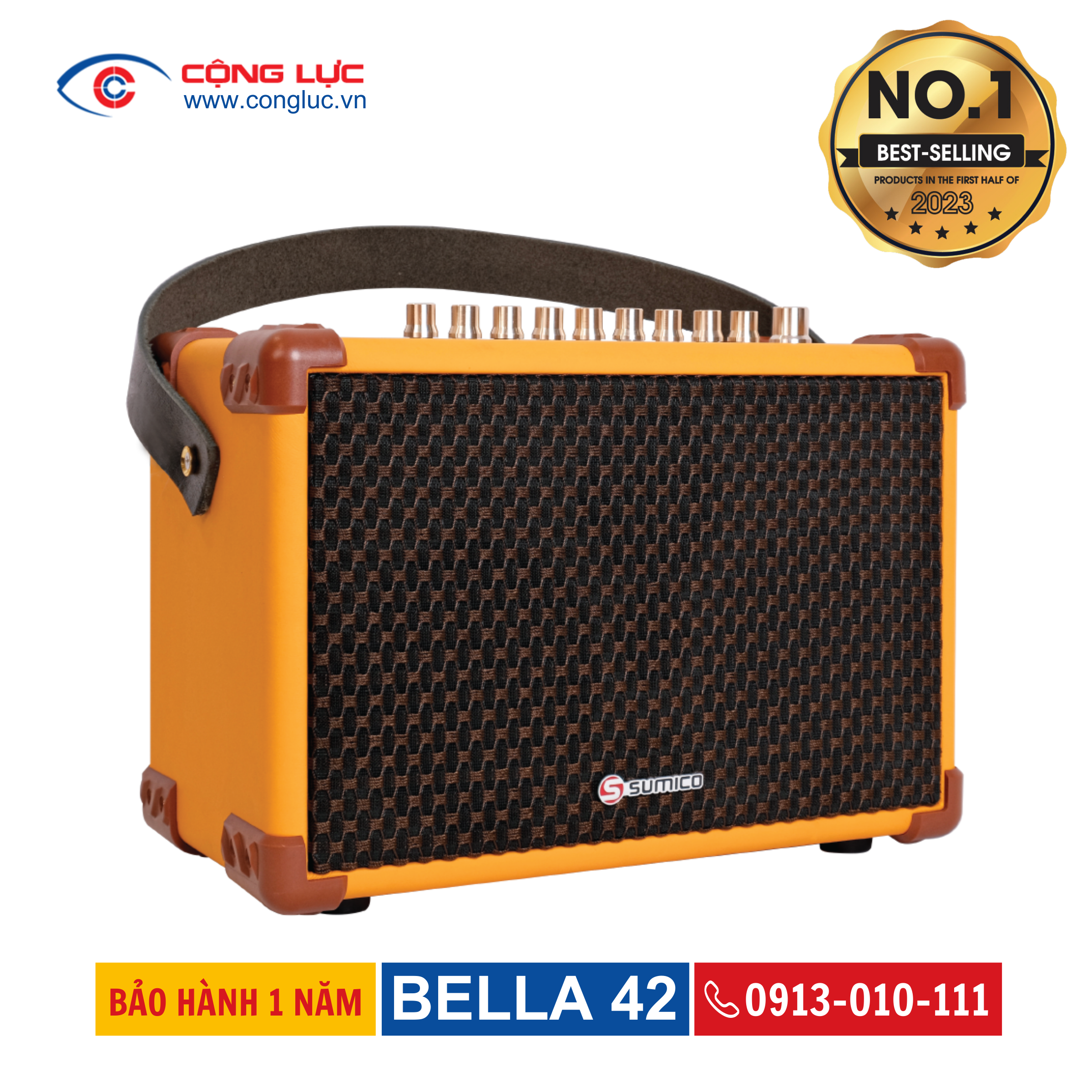 Loa Karaoke Di Động Sumico Bella 42
