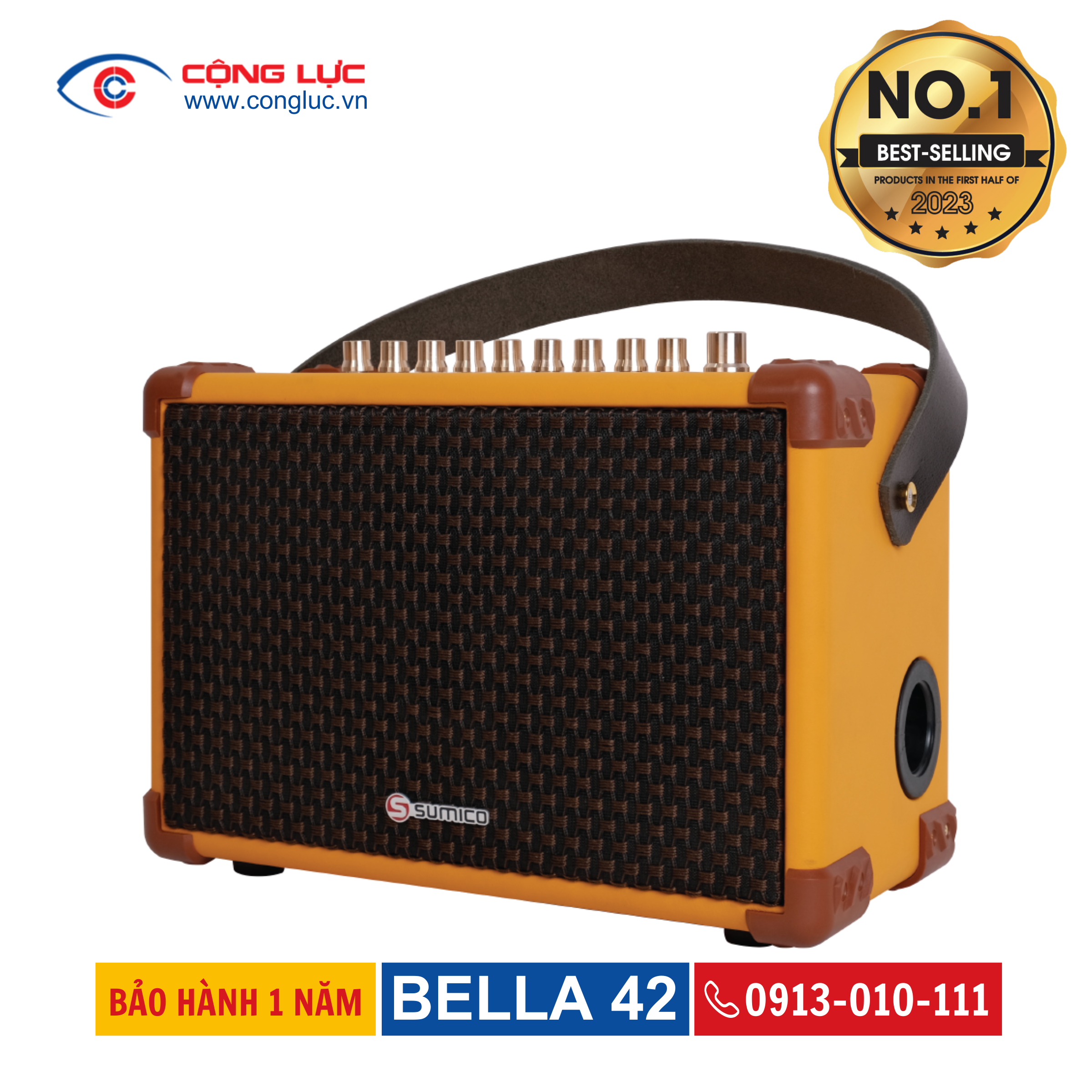 Loa Karaoke Di Động Sumico Bella 42