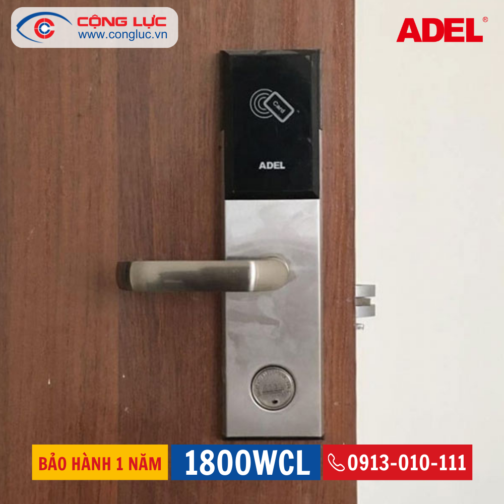 Khóa cửa khách sạn Adel 1800WCL
