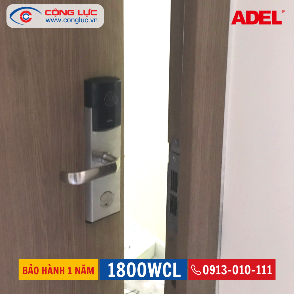 Khóa cửa khách sạn Adel 1800WCL