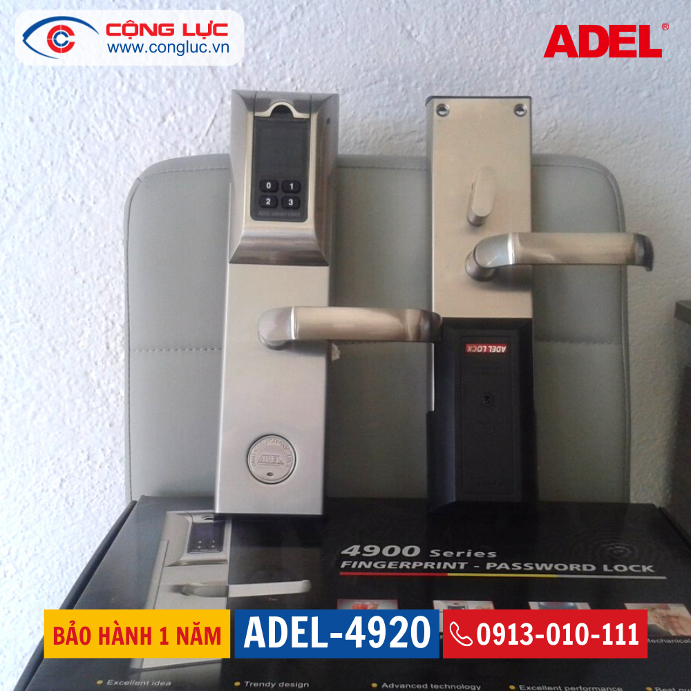 Khóa cửa ADEL 4920 (4in1)
