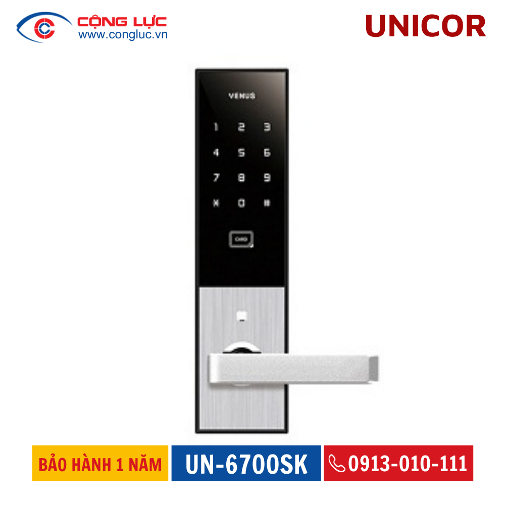 Khóa cửa từ, mã số Unicor UN-6700SK