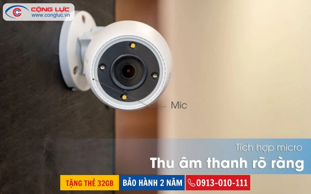 Camera IP Wifi Ezviz C3TN 2MP