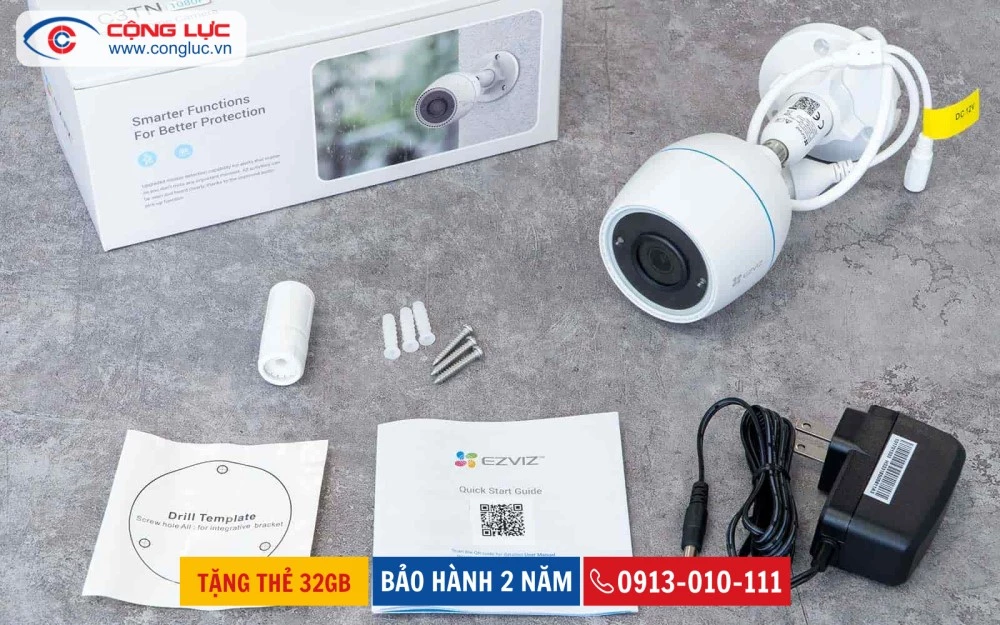 Camera IP Wifi Ezviz C3TN 2MP