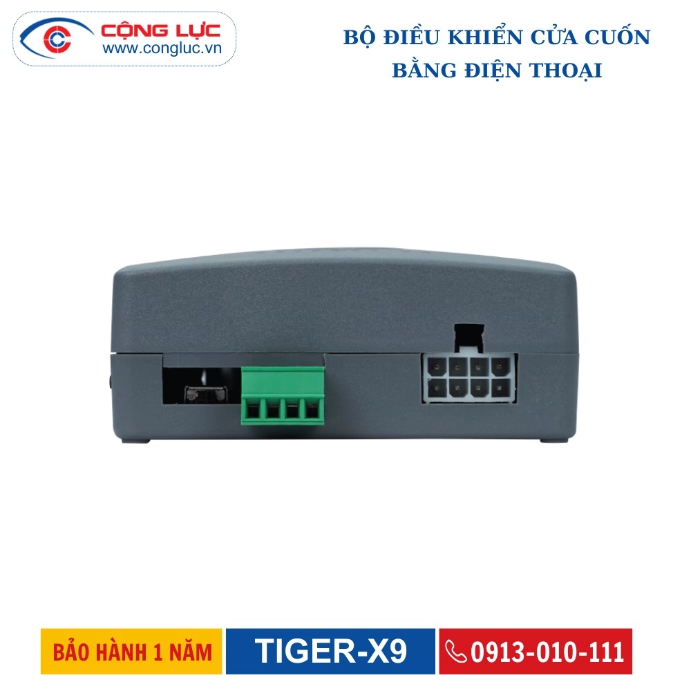 Bộ Điều Khiển Cửa Cuốn Bằng Điện Thoại TIGER-X9