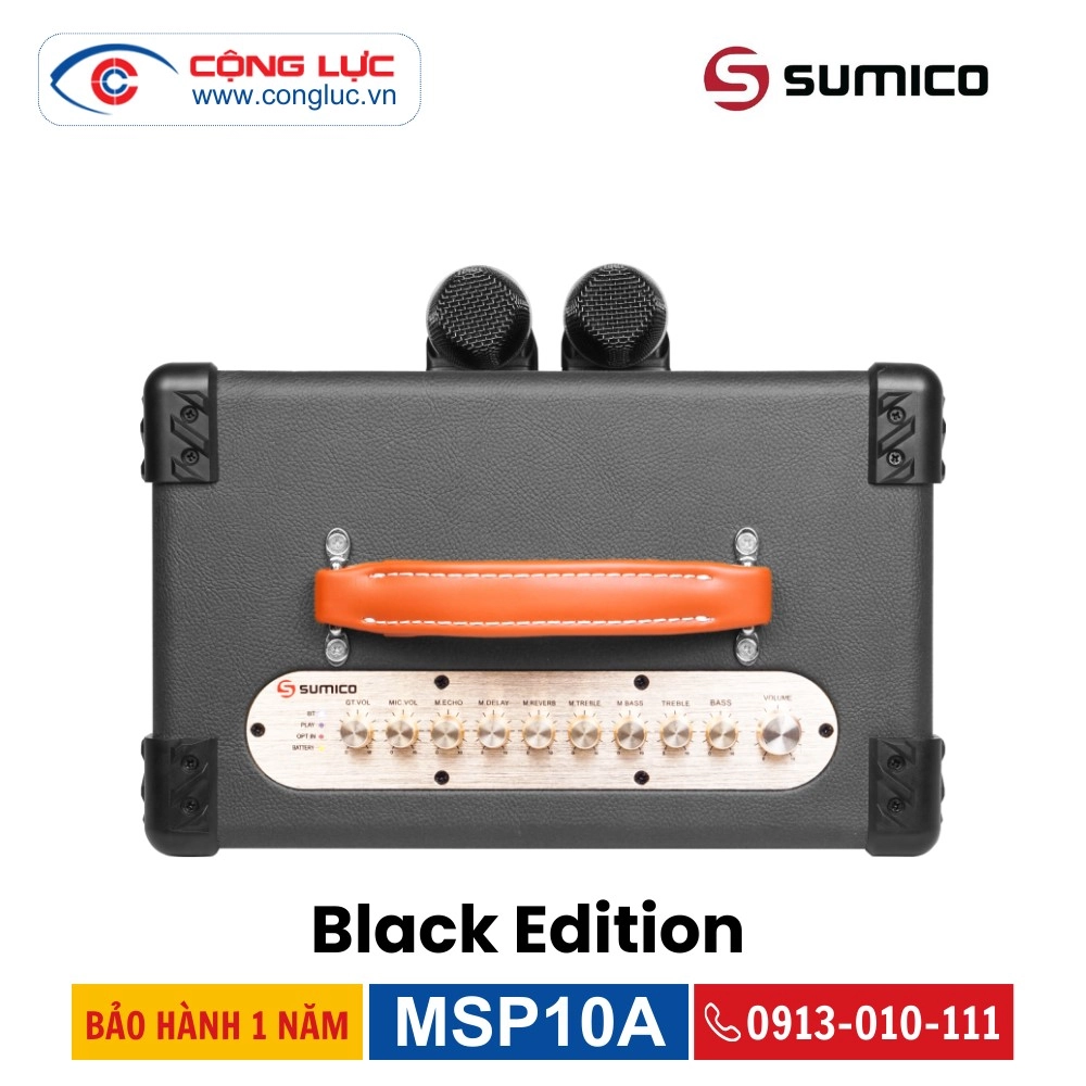 Loa Karaoke Di Động Sumico MSP10A Black Edition