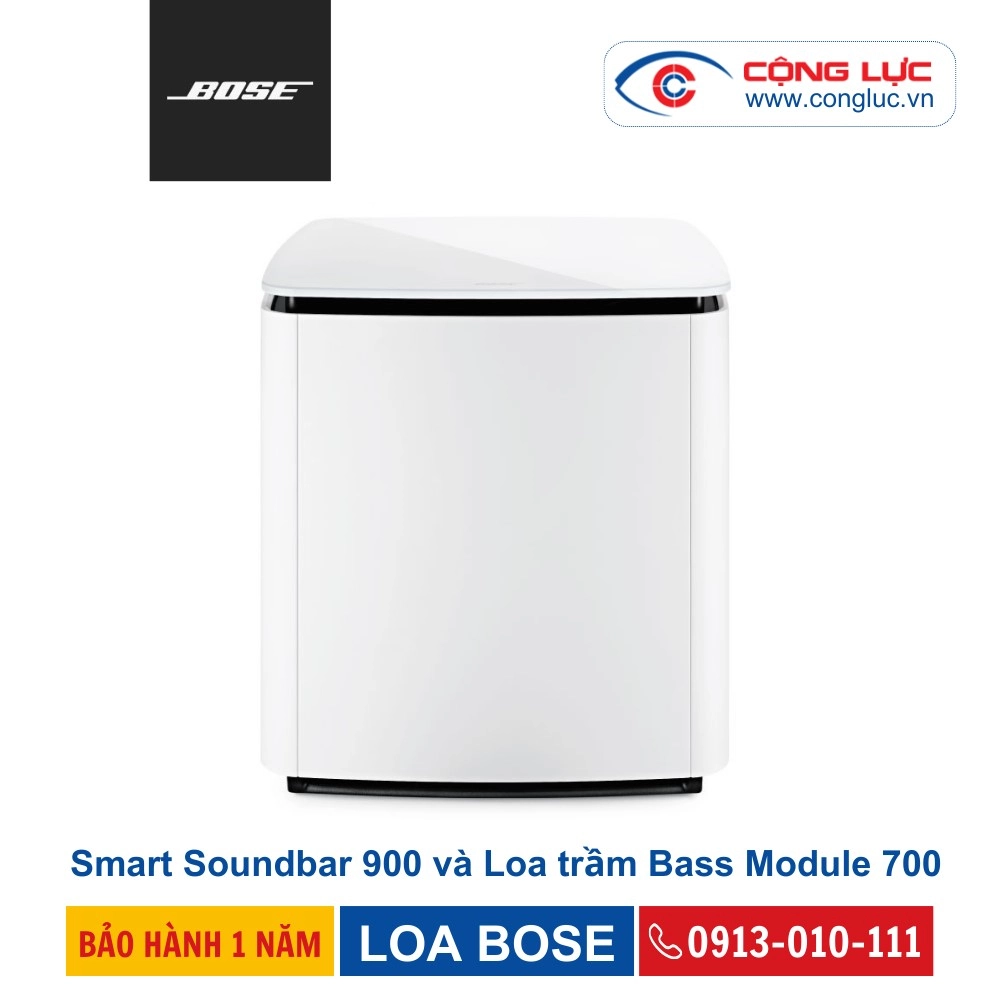 Loa Bose Smart Soundbar 900 và Loa trầm Bose Bass Module 700