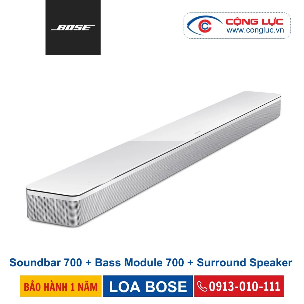 Soundbar 700 + Bass Module 700 + Surround Speaker
