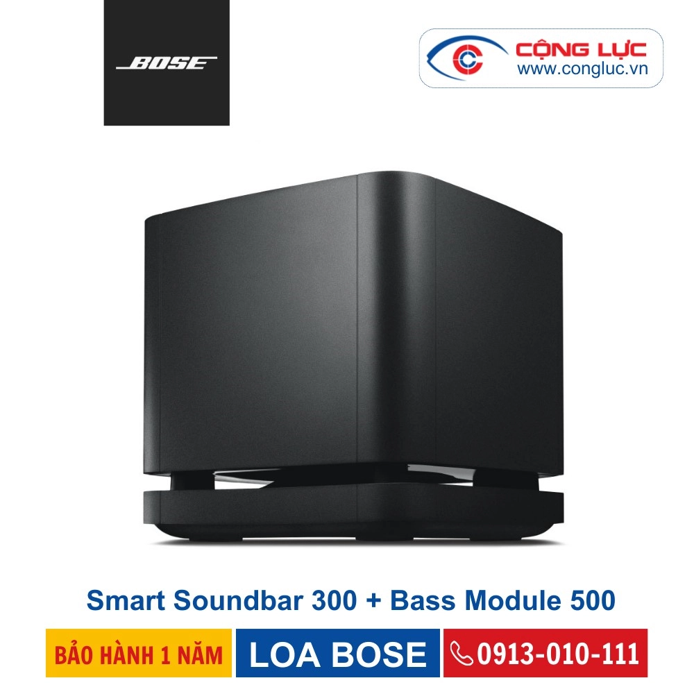 Loa Di Động Bose Smart Soundbar 300 + Bass Module 500