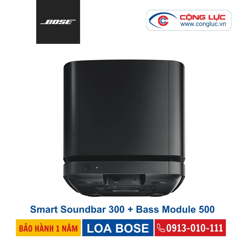 Loa Di Động Bose Smart Soundbar 300 + Bass Module 500