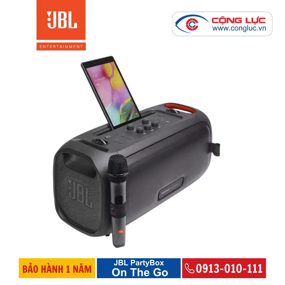 Loa Di Động JBL PartyBox On The Go (Kèm 2 Micro)