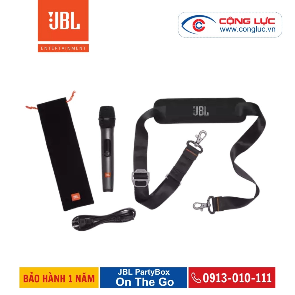 Loa Di Động JBL PartyBox On The Go (Kèm 2 Micro)