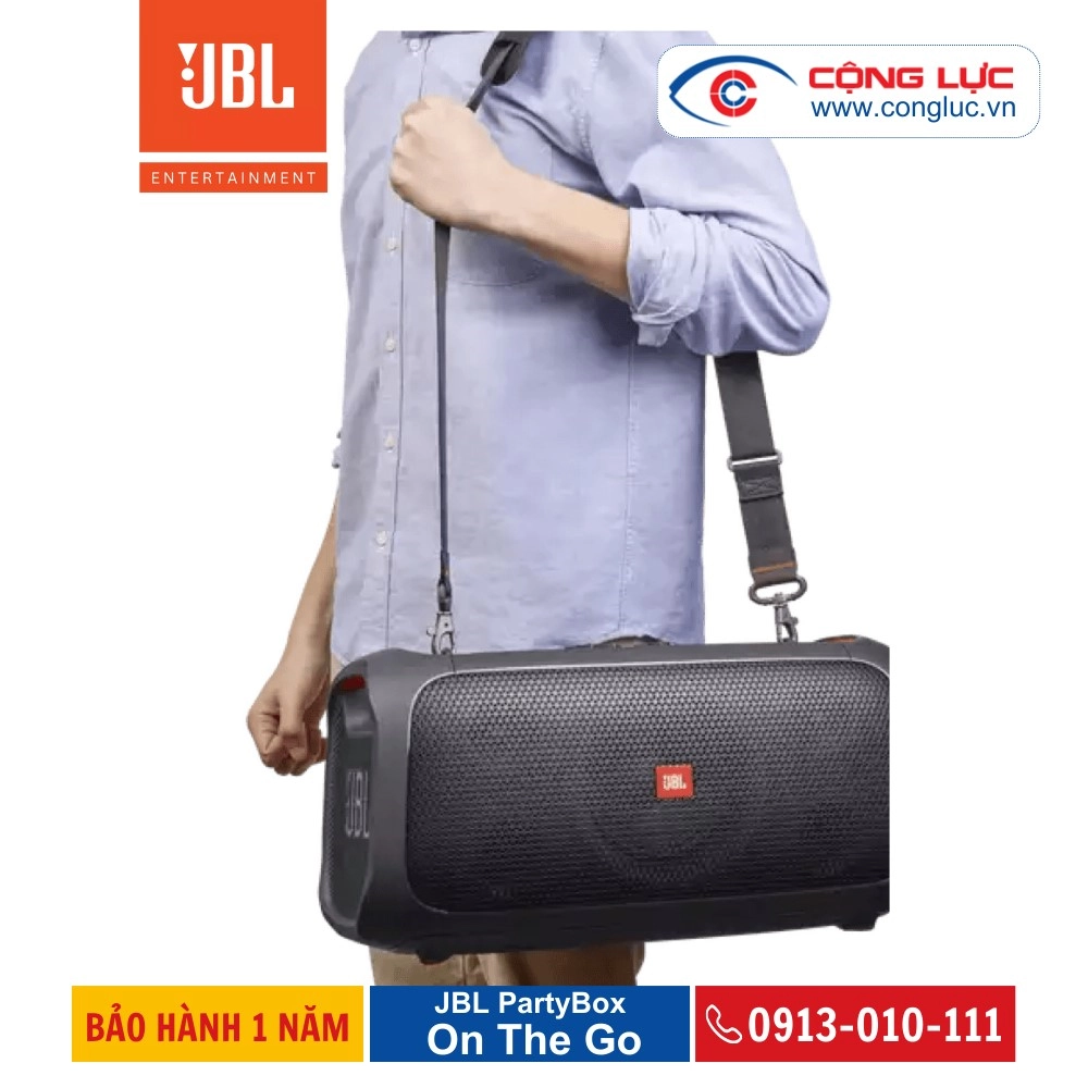 Loa Di Động JBL PartyBox On The Go (Kèm 2 Micro)