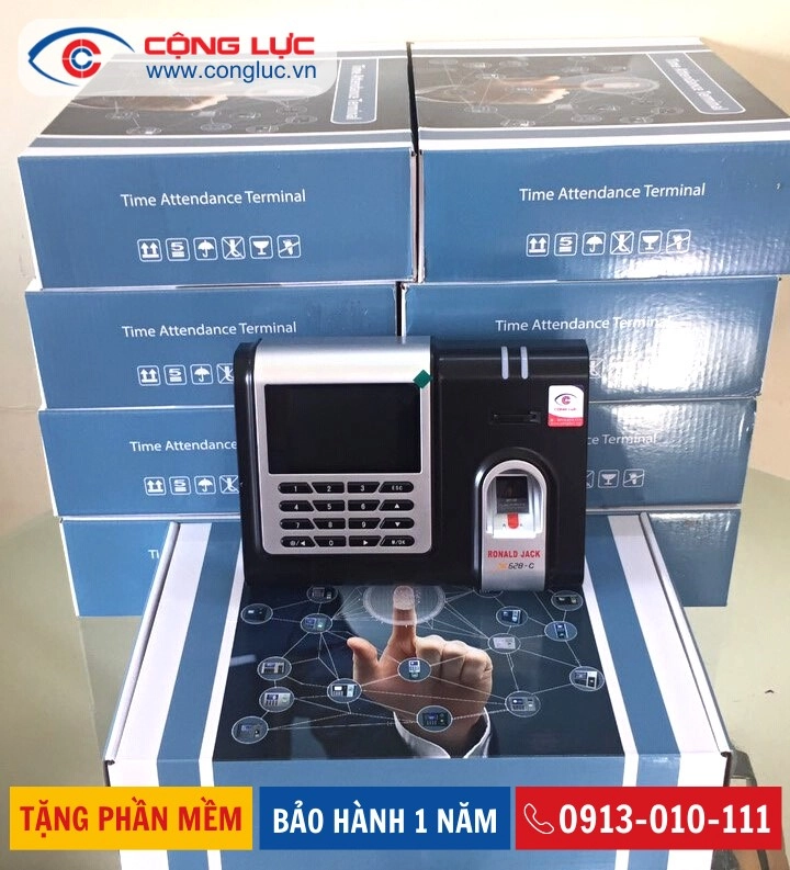 Máy chấm công vân tay Ronald Jack X628-CID