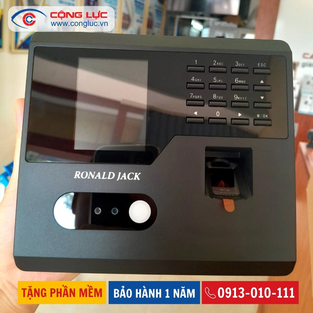 Máy Chấm Công Khuôn Mặt Ronald Jack FA-110