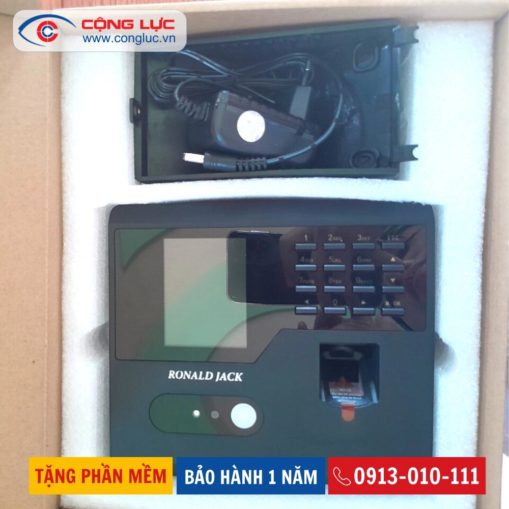 Máy Chấm Công Khuôn Mặt Ronald Jack FA-110