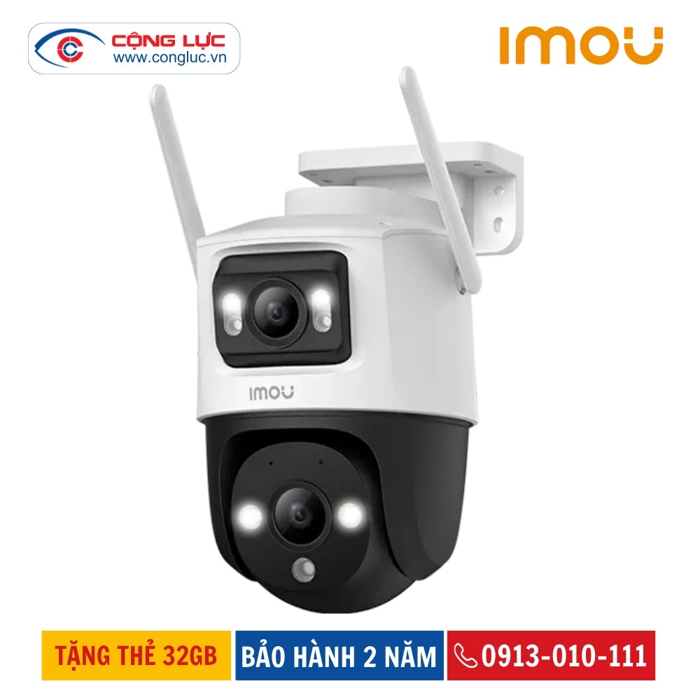Camera Wifi iMOU Cruiser Dual 6MP IPC-S7XP-6M0WED Xoay 360 Ngoài Trời
