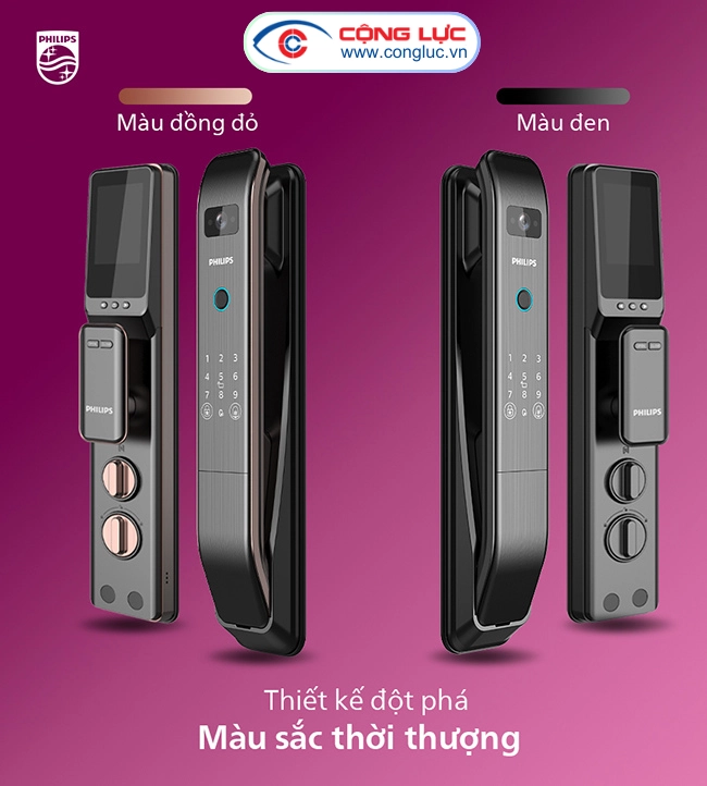 Khoá Cửa Vân Tay PhiLips DDL303-VP
