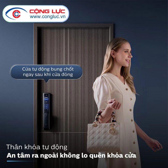 Khoá Cửa Vân Tay Philips Alpha-VP-5HWS