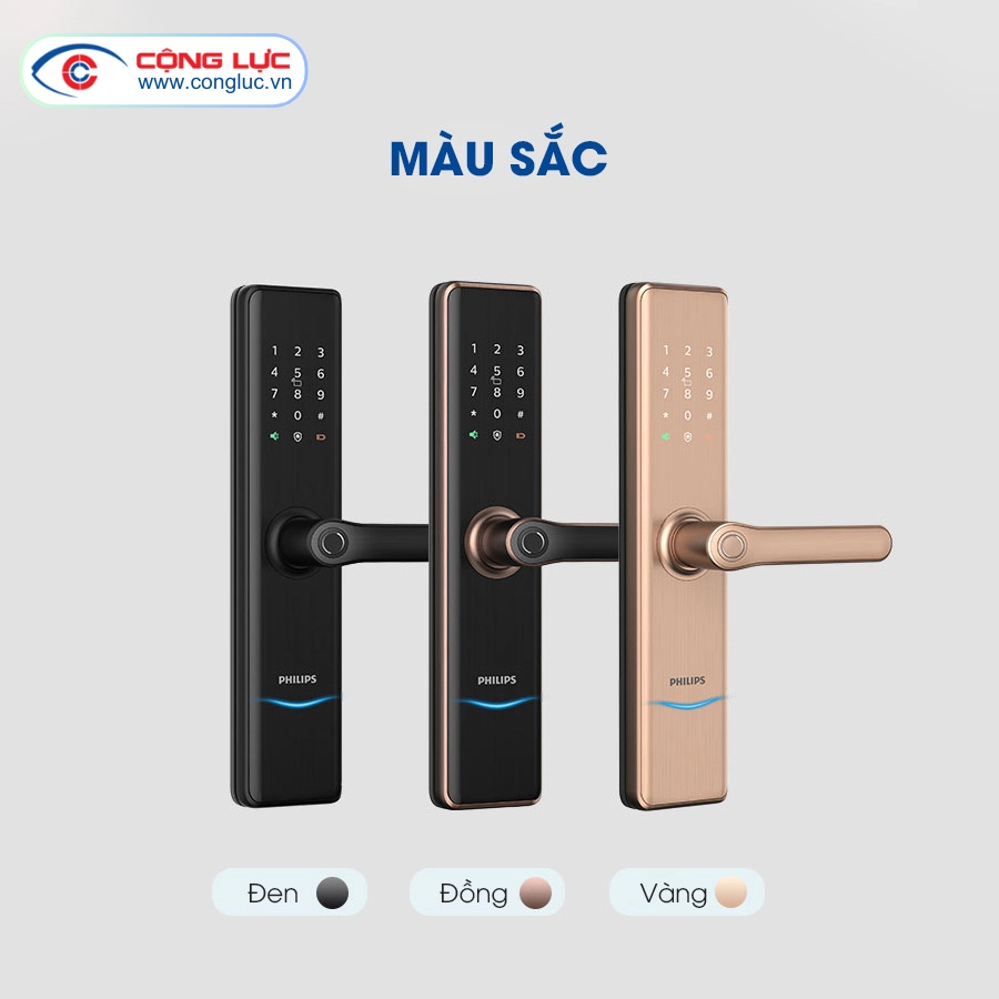 Khoá Cửa Vân Tay Philips 7300