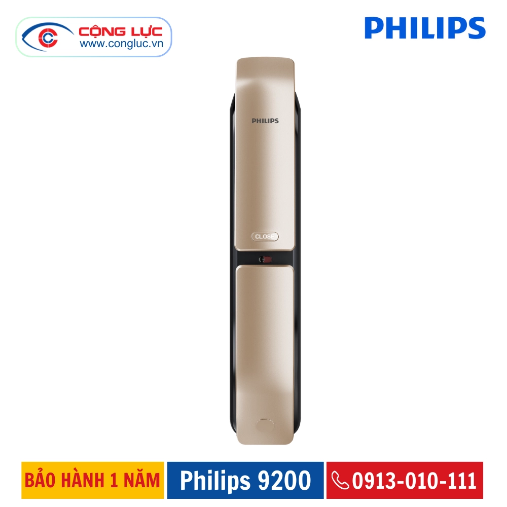 Khoá Cửa Vân Tay Philips 9200