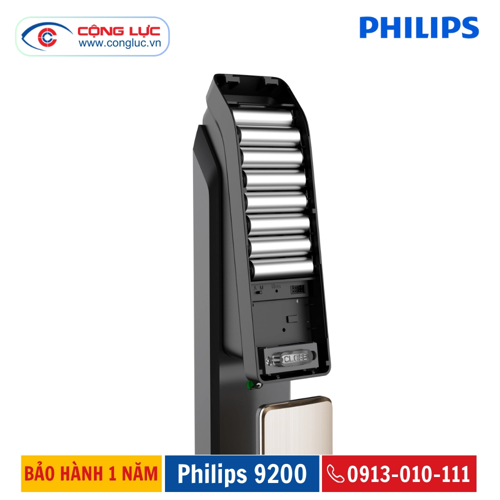 Khoá Cửa Vân Tay Philips 9200