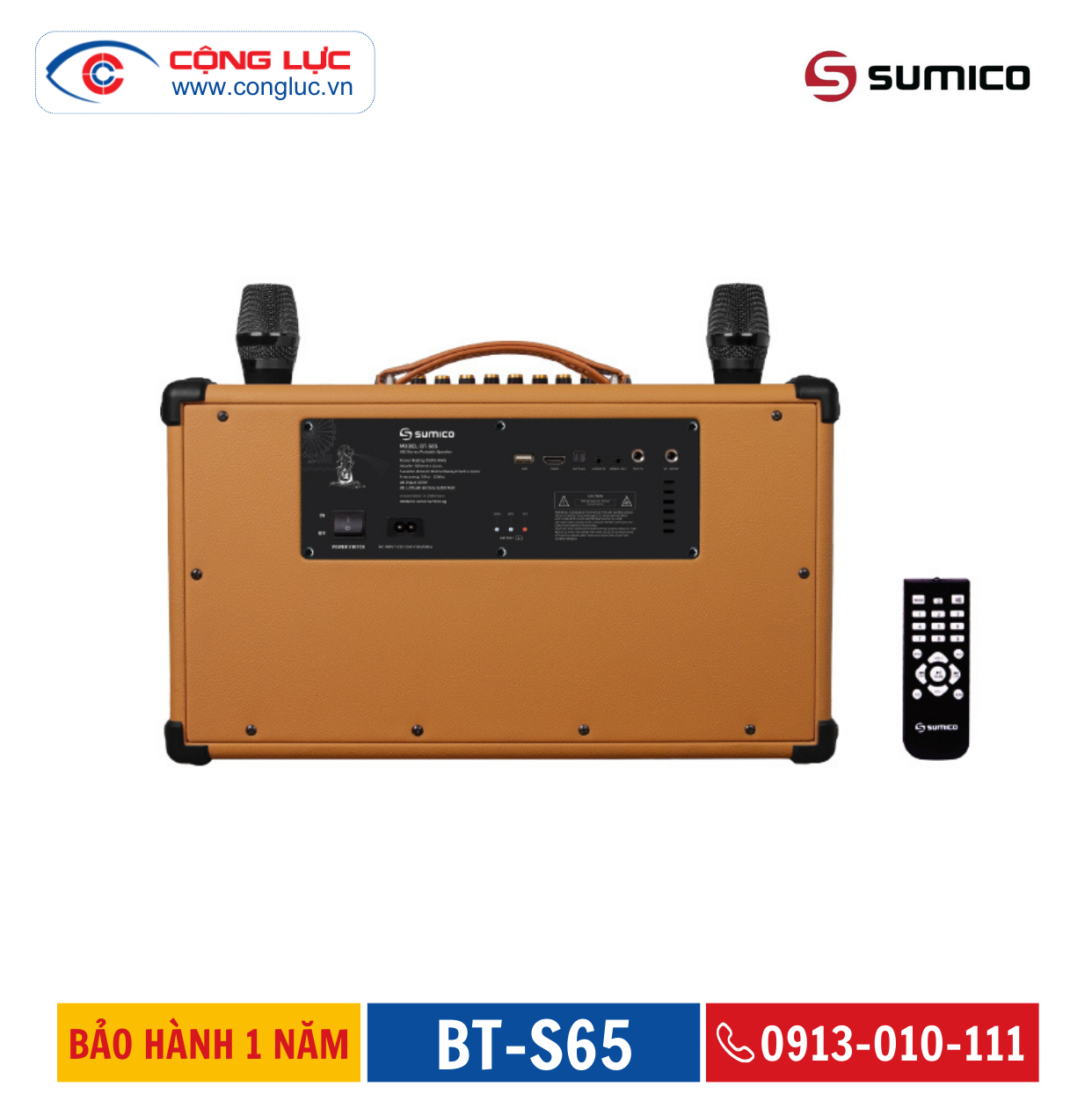 Loa Karaoke Di Động Sumico BT-S65