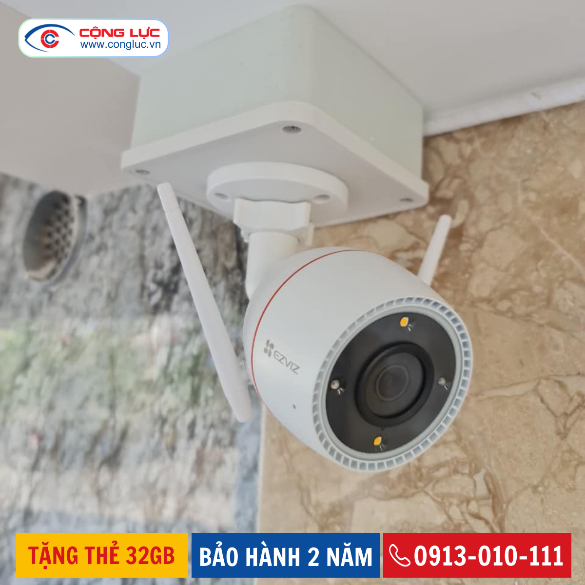 Camera Wifi Ezviz H3C 2K 3MP