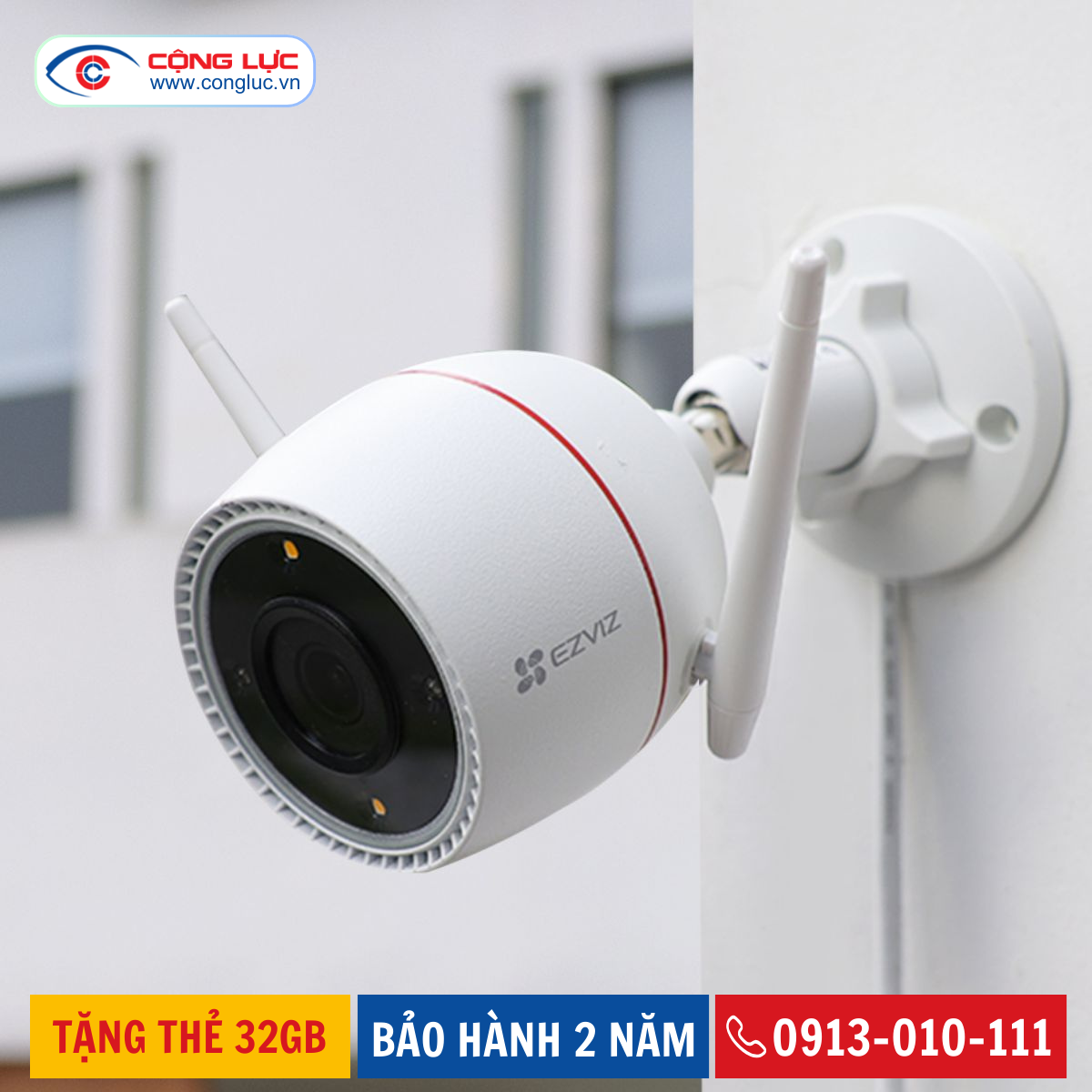 Camera Wifi Ezviz H3C 2K 3MP