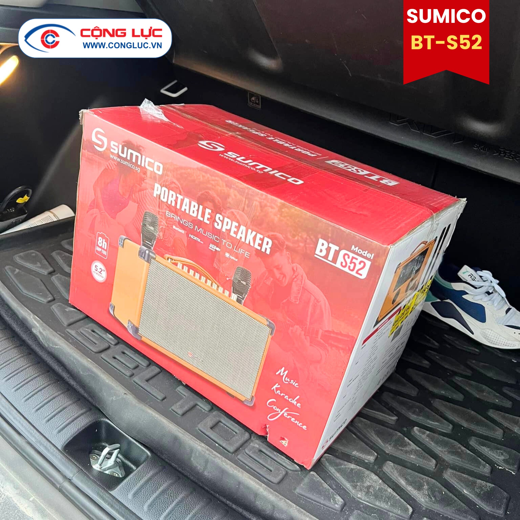 Loa Karaoke Di Động Sumico BT-S52