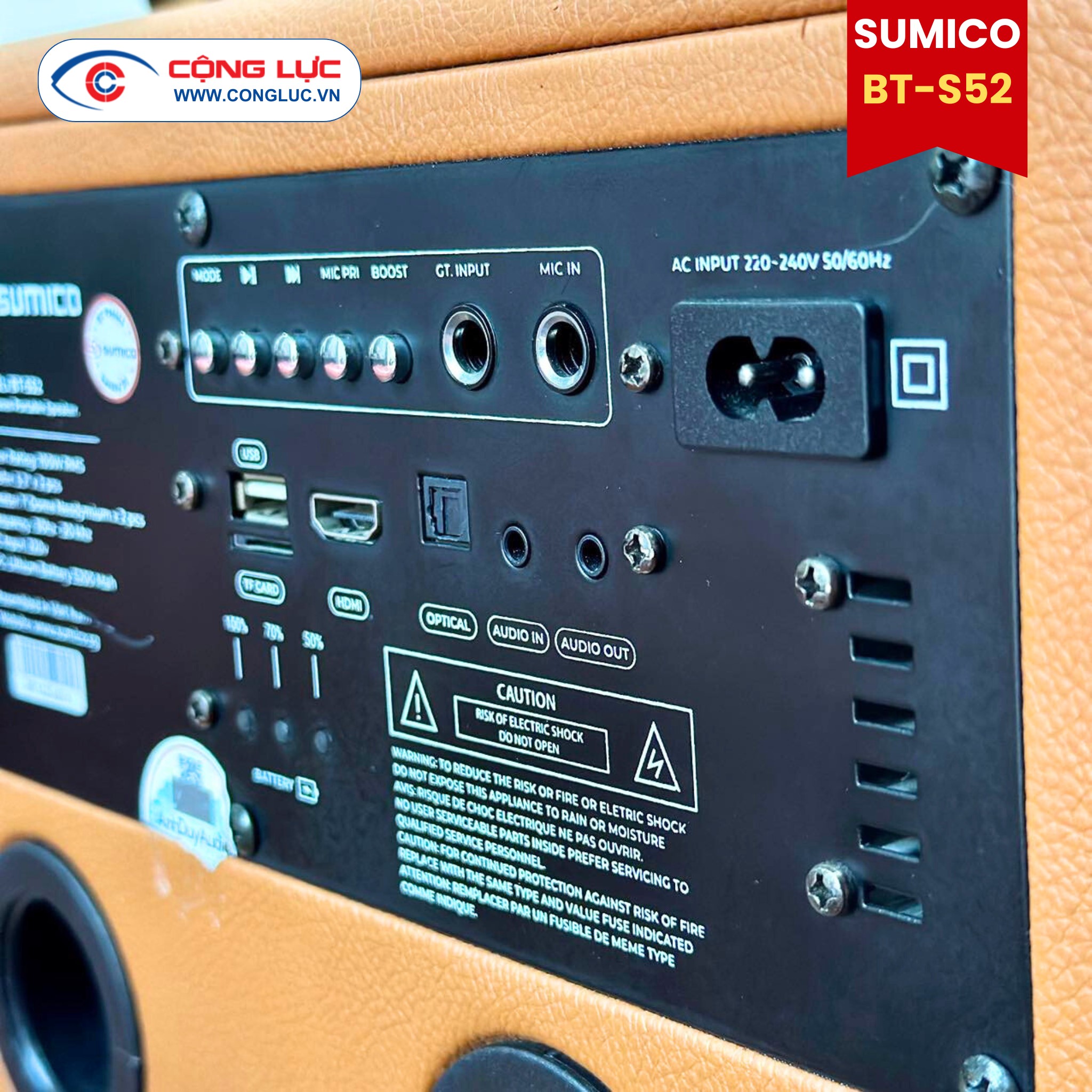 Loa Karaoke Di Động Sumico BT-S52