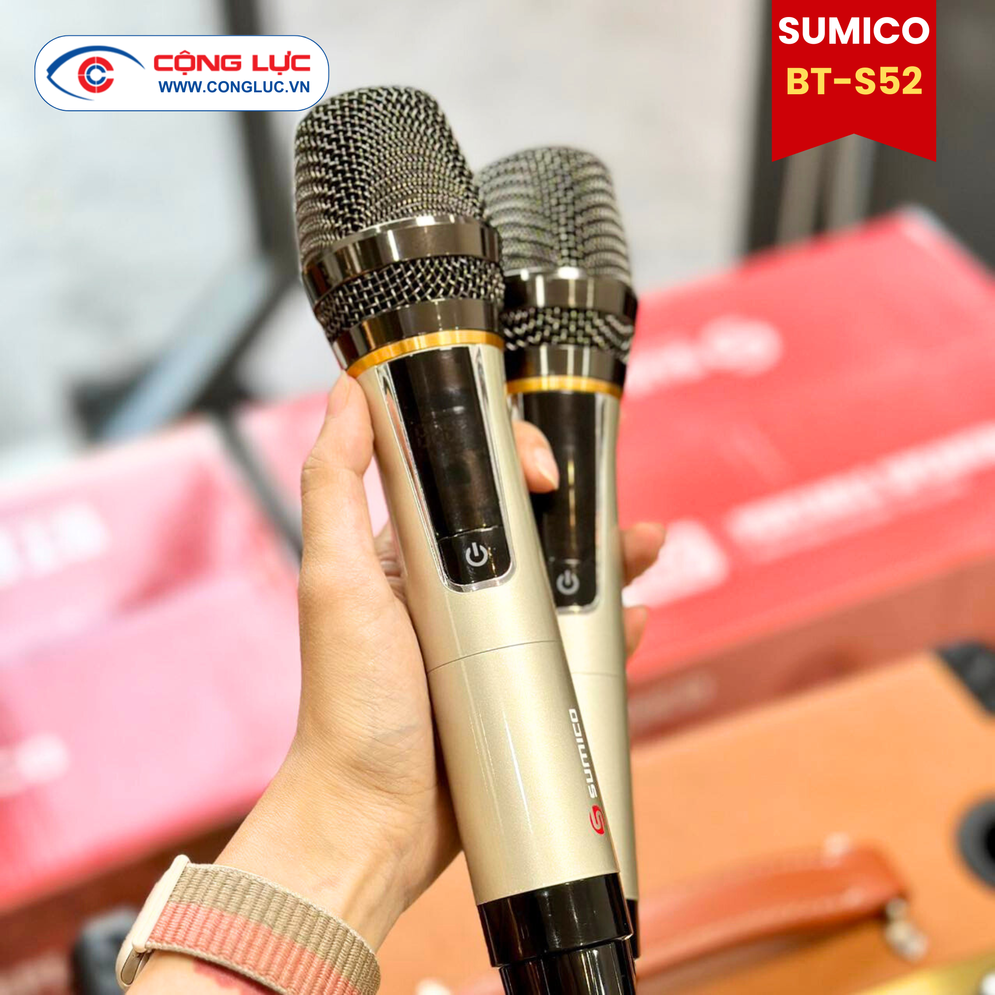 Loa Karaoke Di Động Sumico BT-S52